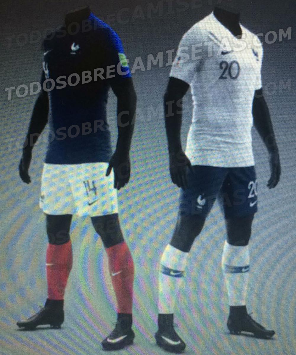 French away hot sale kit euro 2018